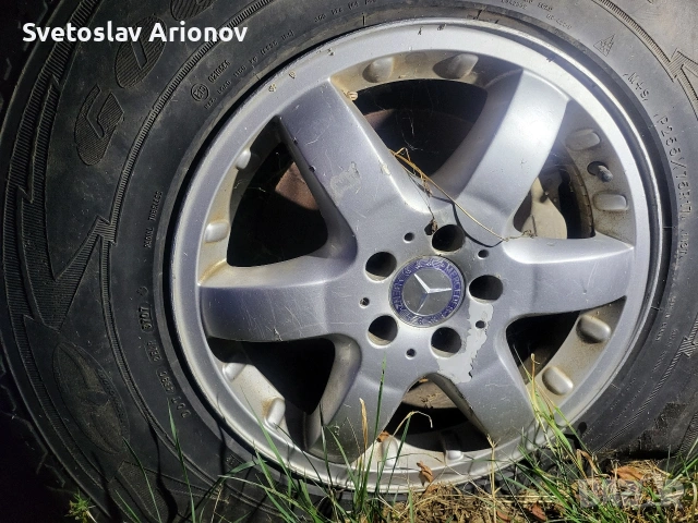 ДЖАНТИ 17" ЗА МЕРЦЕДЕС МЛ В163 ML W163, снимка 6 - Гуми и джанти - 55253256