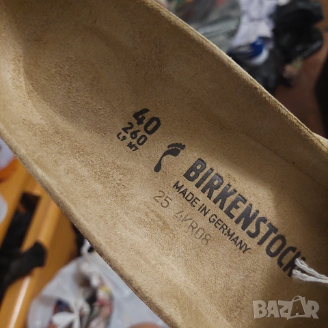BIRKENSTOCK Чехли 'Madrid' в Перлено Бяло номер 40 , снимка 6 - Чехли - 54704374