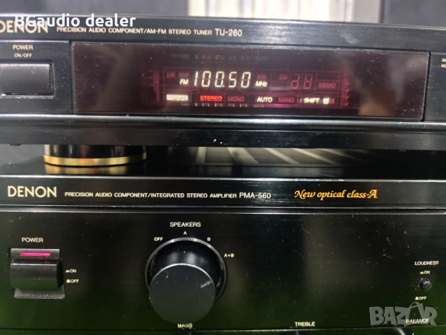 Denon PMA-560 + Denon TU-260, снимка 5 - Ресийвъри, усилватели, смесителни пултове - 54772480