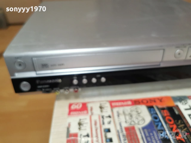 PANASONIC DMR-ES35V DVD RECORDER+VHS ВНОС GERMANY 1904260951LCHERY1, снимка 8 - Плейъри, домашно кино, прожектори - 54242306