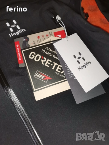 HAGLOFS Roc Flash Goretex 3L Дамско яке, висок клас , снимка 2 - Якета - 54492935