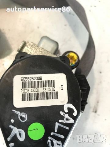 Преден десен предпазен колан за Dodge Caliber (2006-2010) 605925200B P0YX30BD5AB, снимка 3 - Части - 54833696