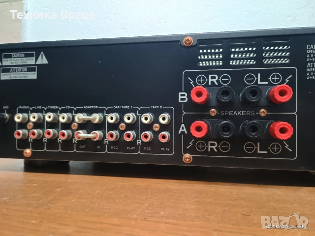 Pioneer A-335 в перфектно техническо и много добро външно състояние., снимка 13 - Ресийвъри, усилватели, смесителни пултове - 54578161