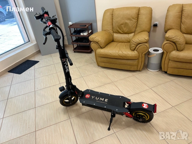 Елетрическа тротинетка Yume S10 1000W окачване, дискови спирачки