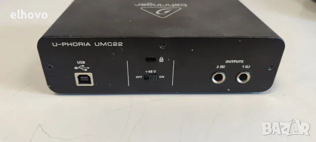 Аудио интерфейс Behringer U-Phoria UMC22, снимка 5 - Други - 55541600