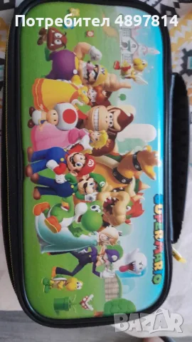 Nintendo switch + 4 игри + калъф : Запазени+ безблатен син JOY CON , снимка 16 - Nintendo конзоли - 55428751