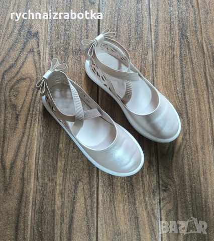 Официални детски бежови обувки, снимка 2 - Детски обувки - 54048631