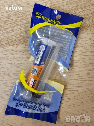 Паста тинол флюс MECHANIC XG-50 за запояване на SMD BGA елементи 40г