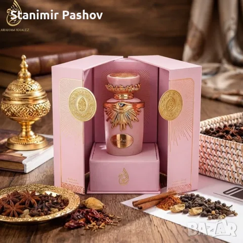 Комплект дамски арабски парфюми EDP с дълготраен аромат - Lattafa Sakeena + Sheikh Al Khaleej, 100 м, снимка 5 - Дамски парфюми - 55506708