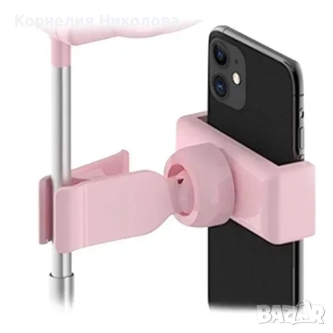 селфи ринг с огледало за грим и комплект държач за телефон със сейв, снимка 5 - Други - 54185834
