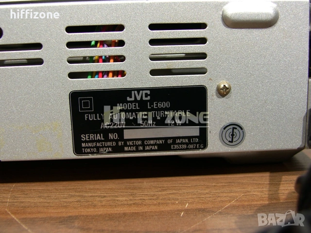 Грамофон Jvc l-e600 /2, снимка 10 - Грамофони - 54861108