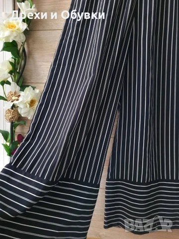 Гащеризон бяло и черно райе с джобове MONKI , снимка 4 - Гащеризони - 46626977