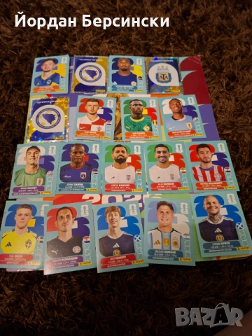 Карти на panini 2026 световно първенство