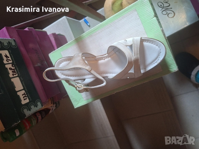 нови сандали Габина естествена кожа 