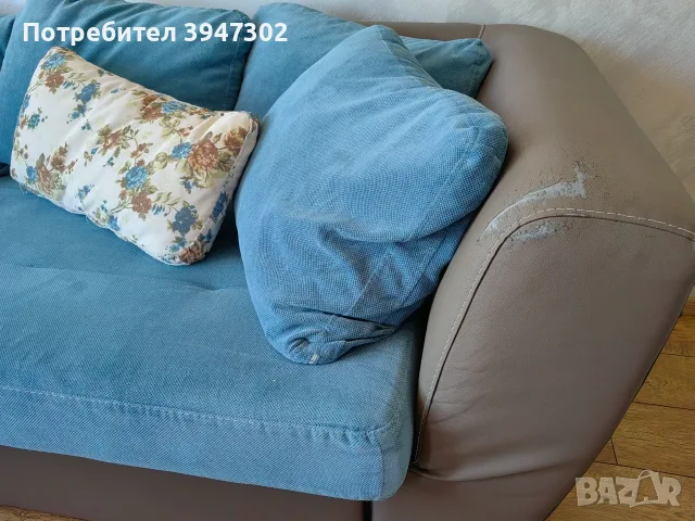 Употребяван ъглов диван, снимка 6 - Дивани и мека мебел - 55693256