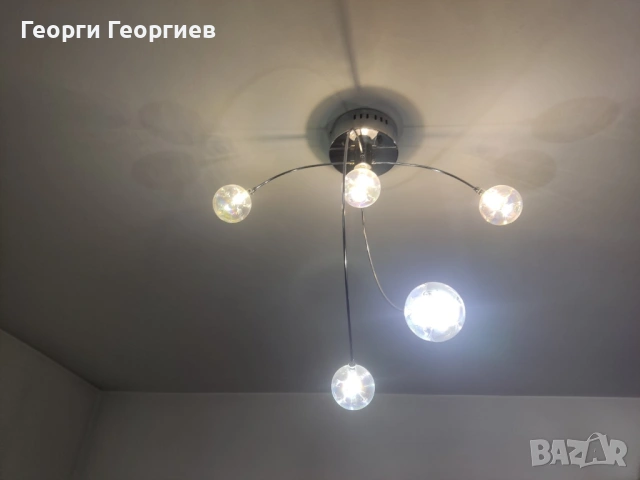 Елегантен полилей с G4 led крушки на 12 волта, снимка 2 - Лед осветление - 54065544