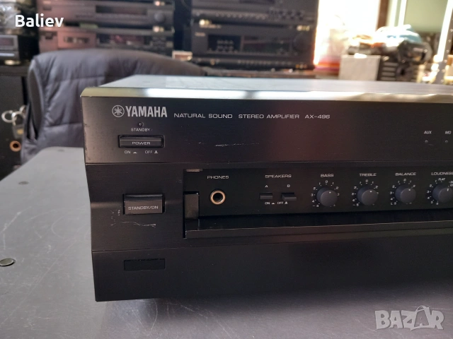 YAMAHA AX-496 Stereo Amplifier , снимка 3 - Ресийвъри, усилватели, смесителни пултове - 55016634