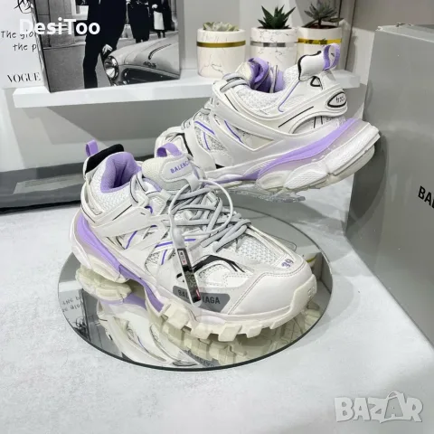 Balenciaga Track – White/Purple 