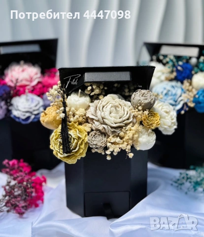 Букет абсолвентска шапка 