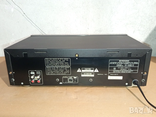 Двукасетен дек Pioneer CT-W601R, снимка 6 - Декове - 54714183