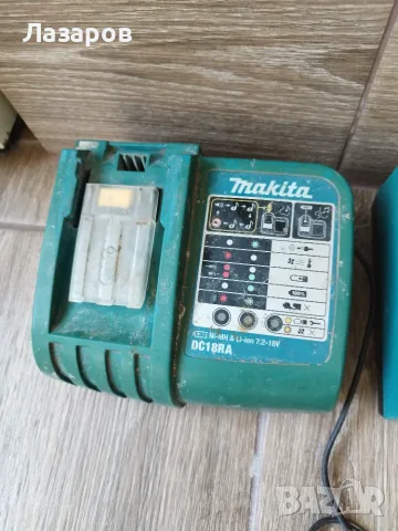 Зарядно Makita DC18RA, снимка 3 - Винтоверти - 55606626