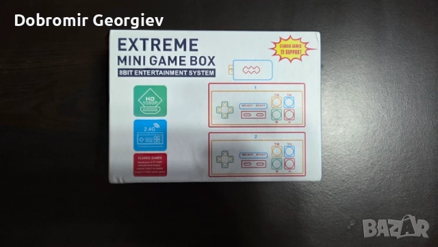 Ретро конзола Extreme Mini Game Box EMX-041 + 2 безжични джойстика