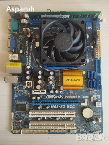 Asrock N68-S3 UCC с AMD Phenom ll X4