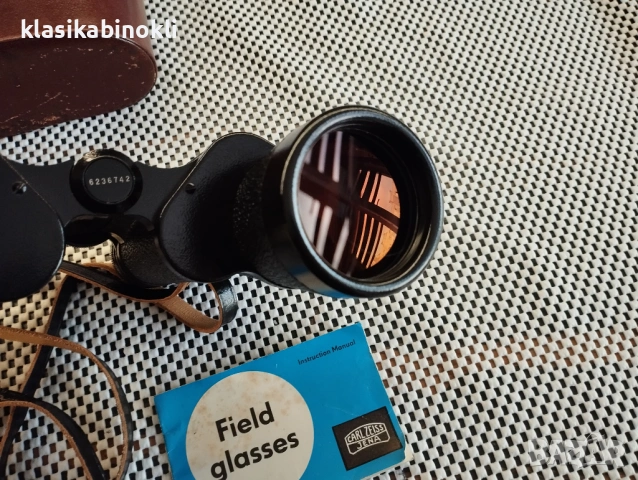 ТОП Бинокъл Carl Zeiss Jena-JENOPTEM-MULTI-COATED -10 х 50W-ГДР--КАТО НОВ, снимка 7 - Екипировка - 54779656