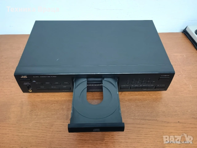 CD плеър JVC XL-V174BK в перфвктно техничеяко и много добро външно състояние. , снимка 6 - Аудиосистеми - 54568312
