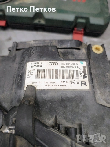 Фарове за Audi A4 B6 Xenon , снимка 3 - Части - 54023303