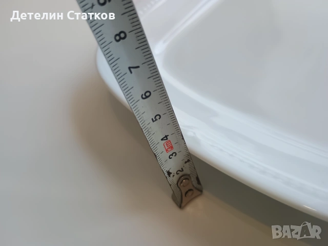Елегантно порцеланово плато, снимка 12 - Чинии - 54545968