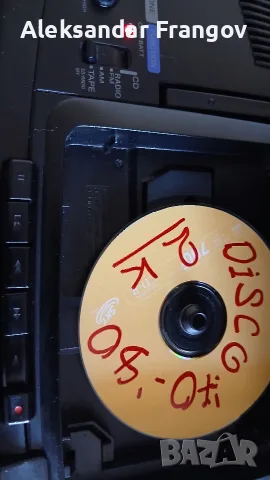 SONY CD RADIO CASSETTE - CORDER CFD -8, снимка 6 - Радиокасетофони, транзистори - 55465290