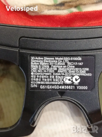 3D очила Samsung SSG 5100 GB, снимка 4 - Стойки, 3D очила, аксесоари - 54562191