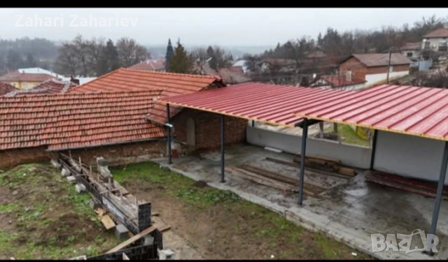 Напълно рестраврирана къщта във регулация със ток и вода за довършителн ремонт вътрешни по вкус на , снимка 9 - Къщи - 54370956