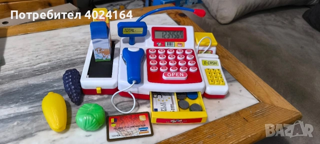 Детски касов апарат Simba Toys - Със скенер, снимка 2 - Образователни игри - 54857058
