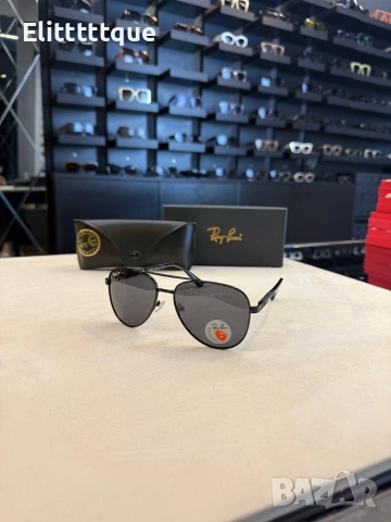 Очила + висок клас калъф + на марката кутия + сертификат + кърпичка ray ban cartier 