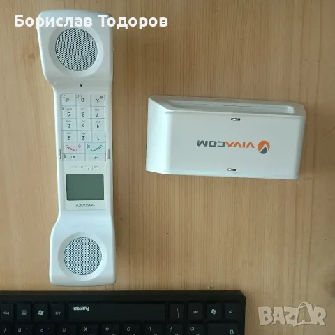 Безжичен телефон Swiss Voice ePure, снимка 3 - Стационарни телефони и факсове - 55577189