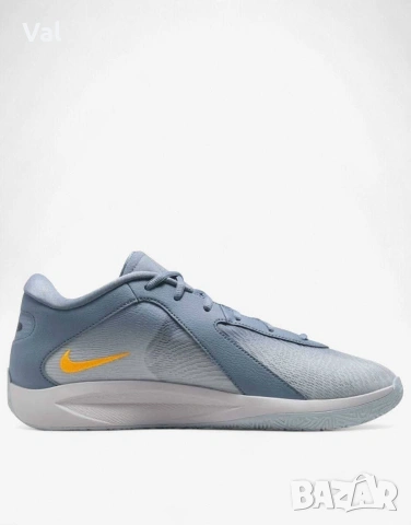 🏀🔶 NIKE GIANNIS FREAK 6 – GREY/ORANGE | ОРИГИНАЛНИ , снимка 3 - Маратонки - 54599869