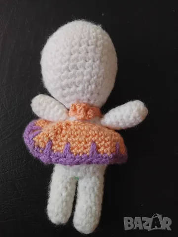 Плетена играчка момиченце, снимка 2 - Кукли - 55415181