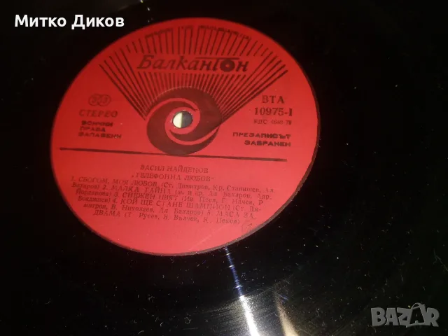 Плочи Хит ПарадРадио София 79-Вас.Найденов-Тел.Любов-Даяна Рос и гръцки песни-Естр.Палитра, снимка 2 - Грамофонни плочи - 55414503