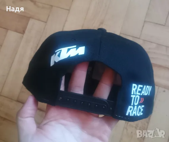 Оригинална Moto GP KTM шапка 2018 New Era, снимка 5 - Шапки - 55409668
