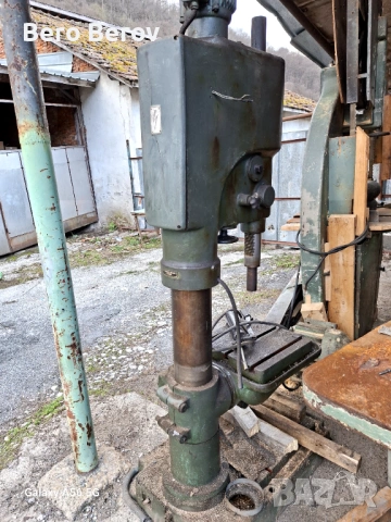 Колонна бормашина ПК-32 , снимка 3 - Стругове - 54201903