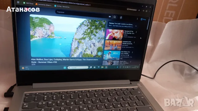Lenovo IdeaPad 3 14ADA05 14" - 85€, снимка 2 - Лаптопи за дома - 55304088