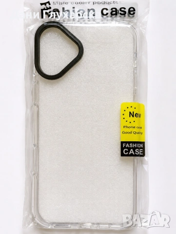 Кейс за iPhone 16 Plus – прозрачен, нов