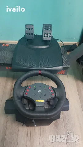 Волан за компютър logitech momoracing