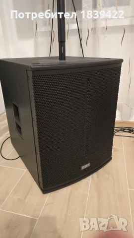 FBT 18" 2бр и RCF 15" 2бр.