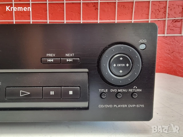 CD DVD SONY model DVP-S715, снимка 7 - Ресийвъри, усилватели, смесителни пултове - 55100774
