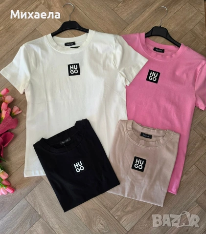 Дамски тениски CK и Hugo - два модела - различни цветове - 18€, снимка 2 - Тениски - 53678374