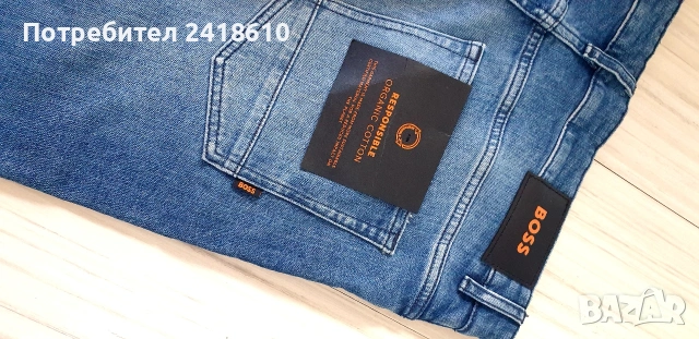 Hugo Boss Candiani Denim  Slim Fit Jeans Short  Mens Size 36 НОВО! ОРИГИНАЛ! Мъжки Къси Дънкови Пант, снимка 7 - Къси панталони - 54441519