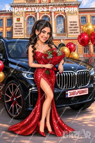 Карикатура 🎁Портрет 🌸 Подарък💥 Имен ден 💯 Юбилей 🌟 Магнит 🌟 Рожден Ден ❣️, снимка 2 - Други услуги - 54960992